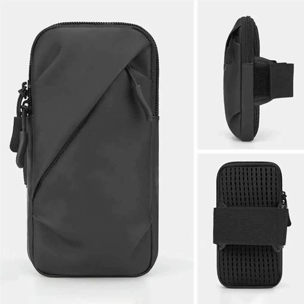 الهاتف المحمول الذراع حقيبة المشي لمسافات طويلة السفر الجري الركض قابل للتعديل كيس التخزين اللياقة البدنية تجريب حامل الهاتف المحمول