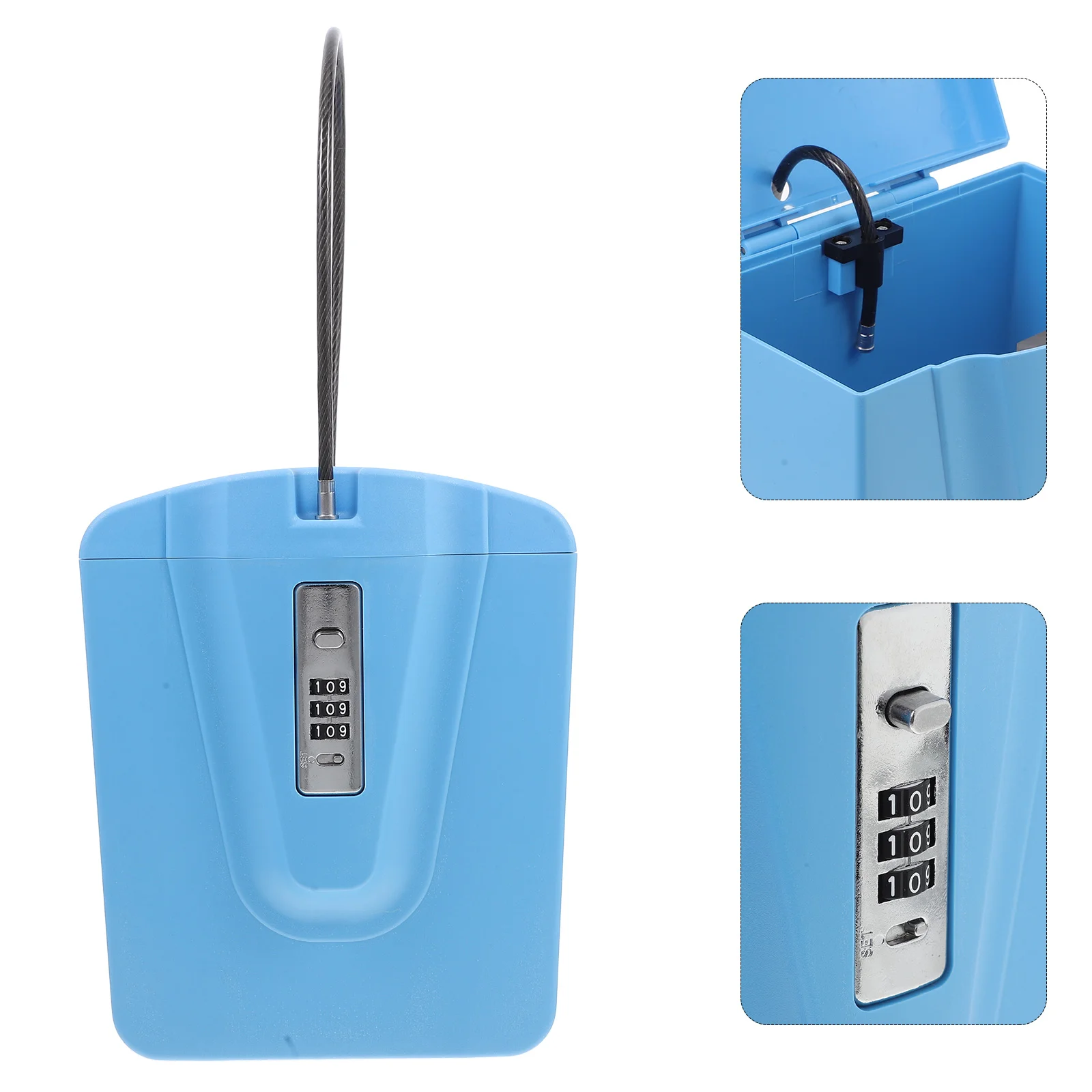 

Password Box Cell Phone Cage Cable Outlet Cover Case Lock Boxes Cellphone Water Proof