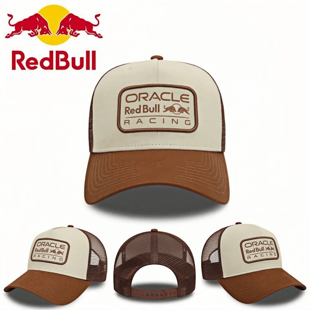 Nueva edición especial café Red Bull deportes sombrero Red Bull Racing gorra de béisbol hombres y mujeres verano transpirable sombrero para el sol