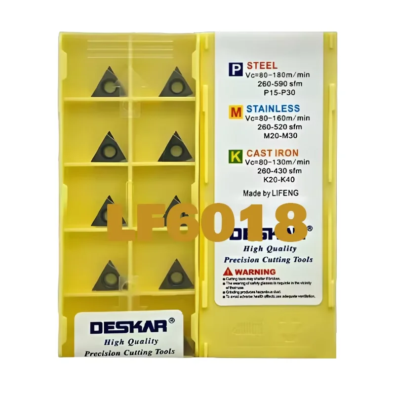 

Deskar Tbgh060102l-f Tpgh11 Tpgh08 Tpgh09 L-f L-w Lf90 Cermet Boring Carbide Inserts Lathe Cutter Turning Tools For Steel
