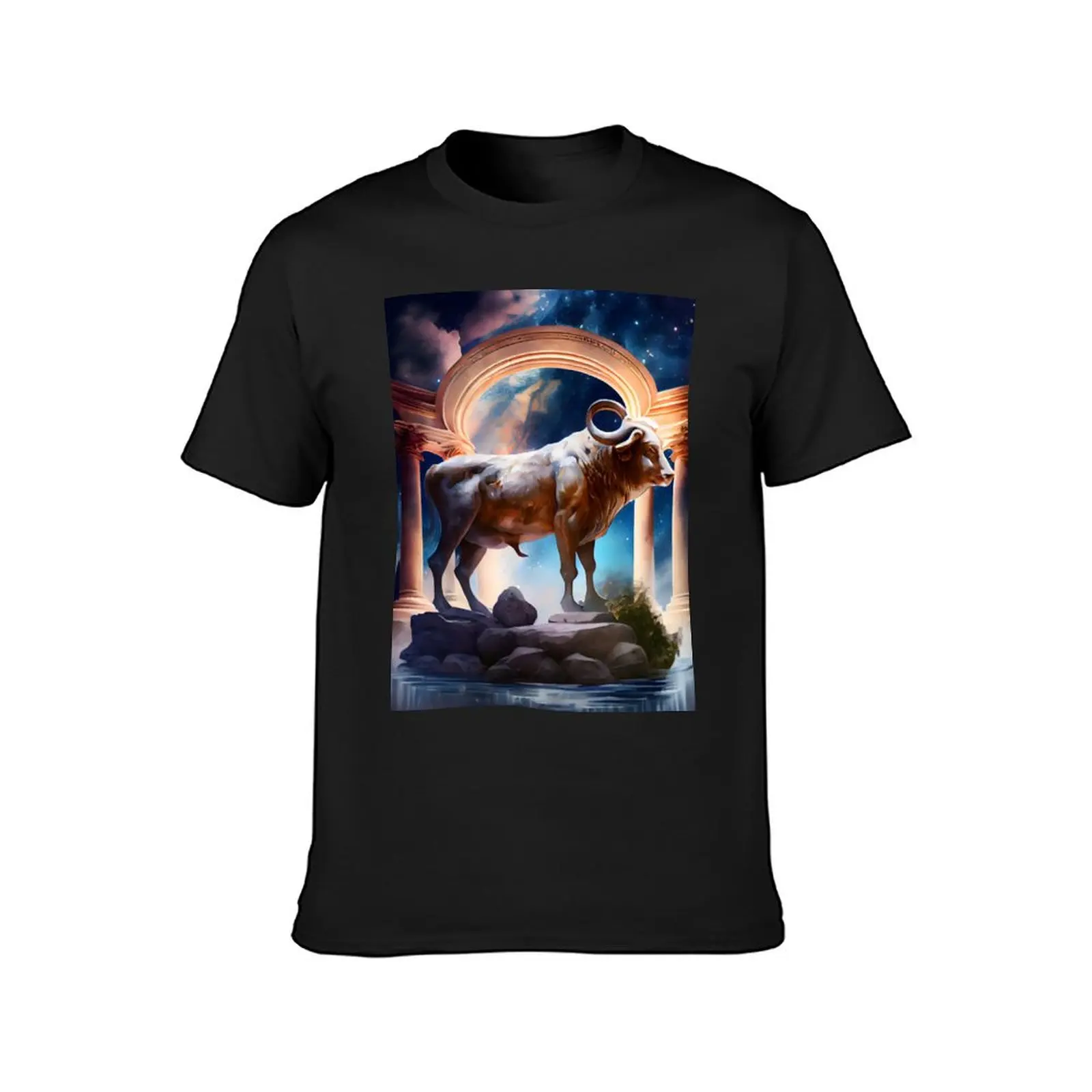 Taurus Astrology T-Shirt aesthetic clothes korean fashion vintage clothes boys animal print clothes for men