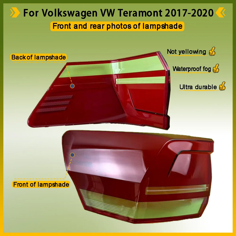 

For Volkswagen VW 2017-2020 Teramont Outside Taillight Shell Rear Signal Parking Lights Cover Replace The Original Lampshade