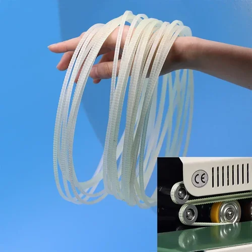 Imagen 1 del producto Correa dentada de correa de engranaje de 660mm para máquina de sellado continuo FR900, máquina de sellado automático, embalaje, piezas de llenado de envío