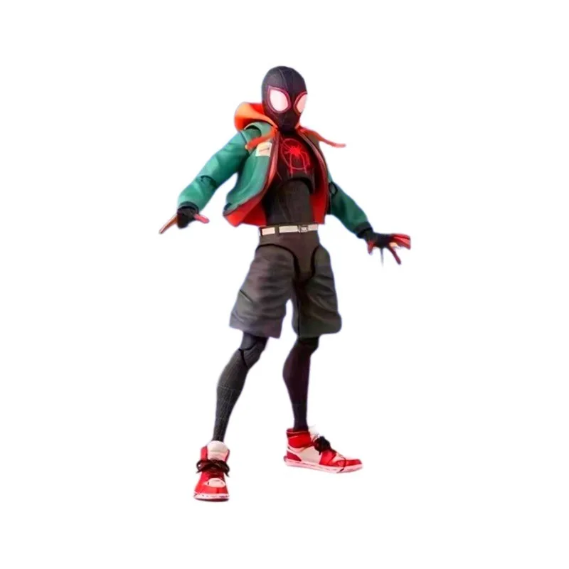 مجموعة شخصيات الحركة سبايدرمان مايلز موراليس من Stock Sv Sentinel Spider-Man إلى شخصيات الآية العنكبوتية نموذج ألعاب