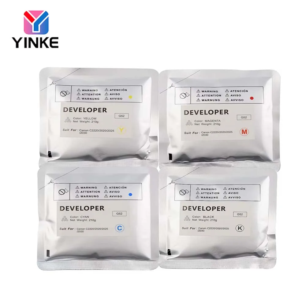 1Bag NPG52 Developer Powder For Canon C2220 C2020 C2025 C2030 C2225 C2555 C2230 OEM Quality Compatible Carrier 210g