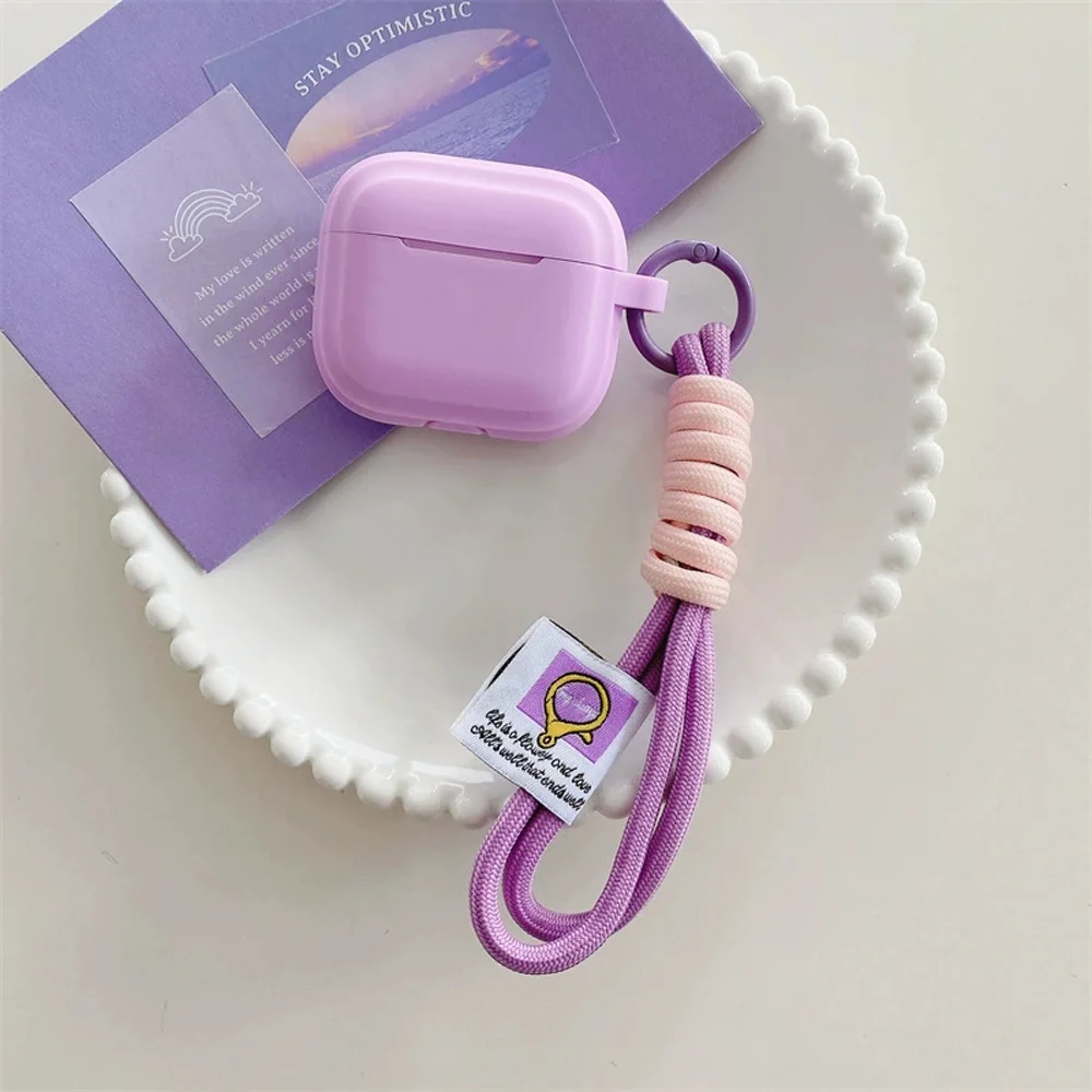korea fashion candy colour silicone soft earphone case for airpods 4 2024 New Protection cover coque for airpods 1 2 3 4 pro 2