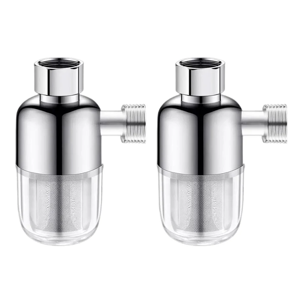 Plumbing Maintenance Shower Water Filter Long Lasting Shower Filter System Water Filter Zinc Alloy Stainless Steel PC Housing
