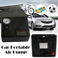 19 Cylinder Car Portable Inflation Pump Universal Mini Pump Car Auto Supplies Car Tire Inflation Tire Pump 12V Repair Tool S6J7