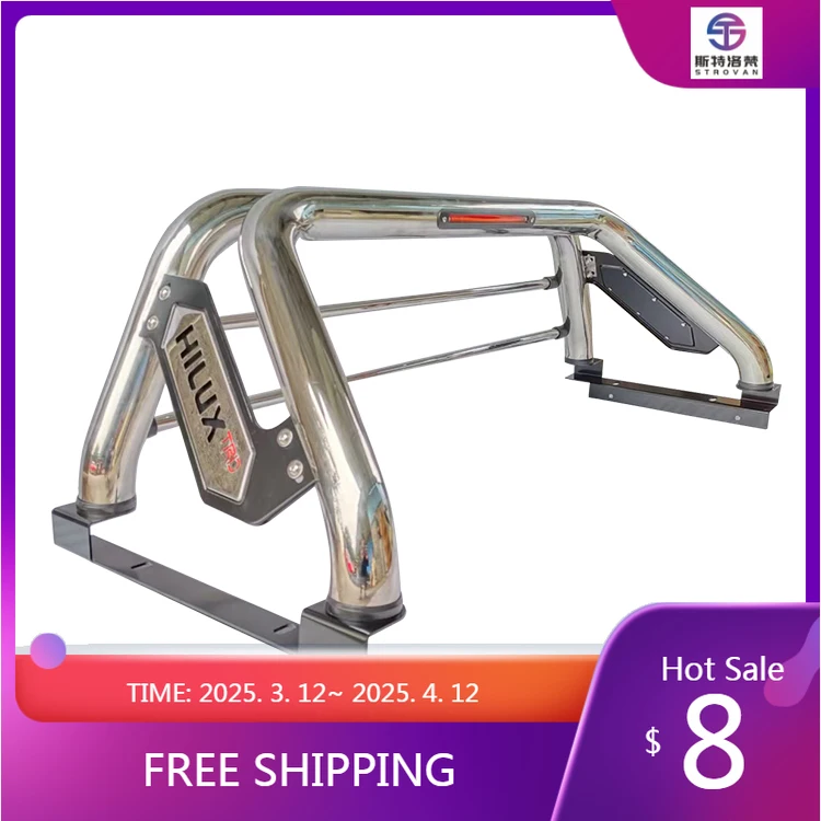 

Deren High Quality4x4 Offroad Accessories Pickup Sport Roll bar Stainless Steel for mitsubishis L200 Roll bar