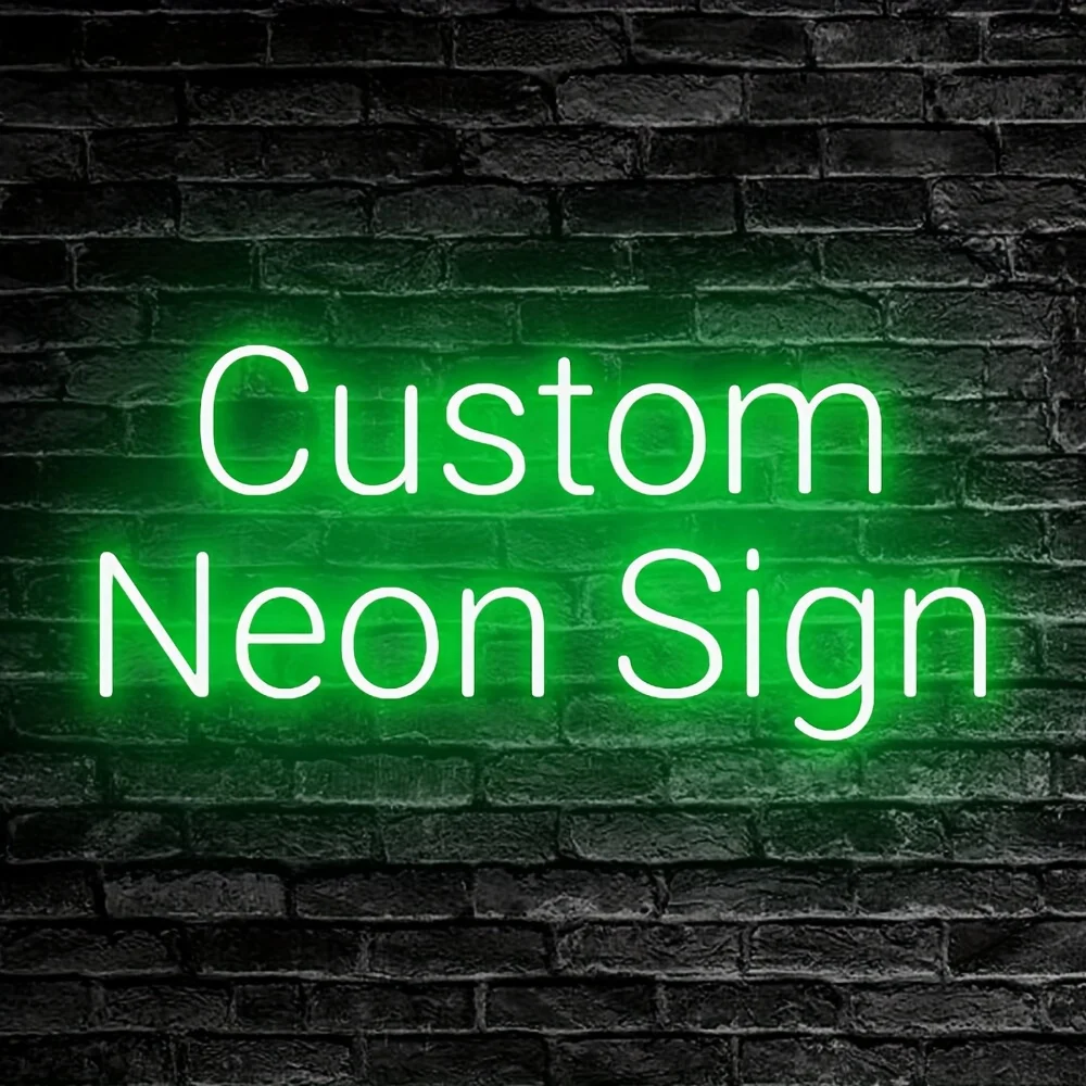 

Customizable Music LED Neon Sign Custom Song Lyrics Wall Decor USB Powered Bedroom Studio Multi Color Remote Control LED light