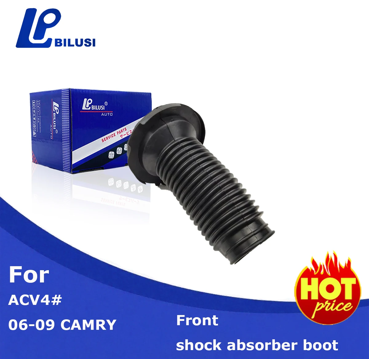 

Чехлы амортизатора Bilusi 48157-06100 для Toyota Camry Hybird ACV4 # /51 AHV41 ASV5 # AVV50 2006-2017