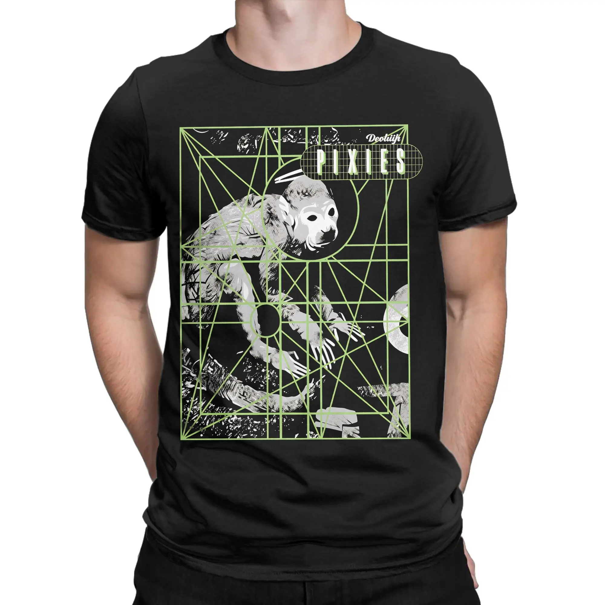 Pixies Doolittle Album Cotton T-Shirt For Couple Summer  Classic T Shirts O-Neck Hippie Tee Shirt Oversized Casual Tops