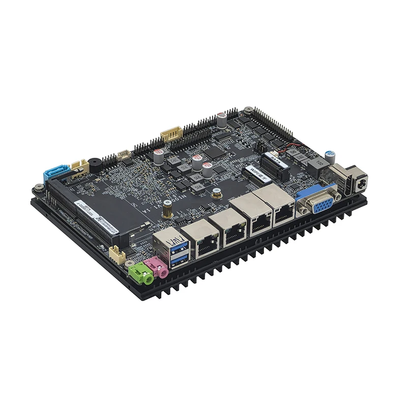 2026 ELSKY Self Developed New Model N100SE 4.0-inch Motherboard Support N95 N97 N100 Processor 2/3/4*LAN 6*COM 4K HD