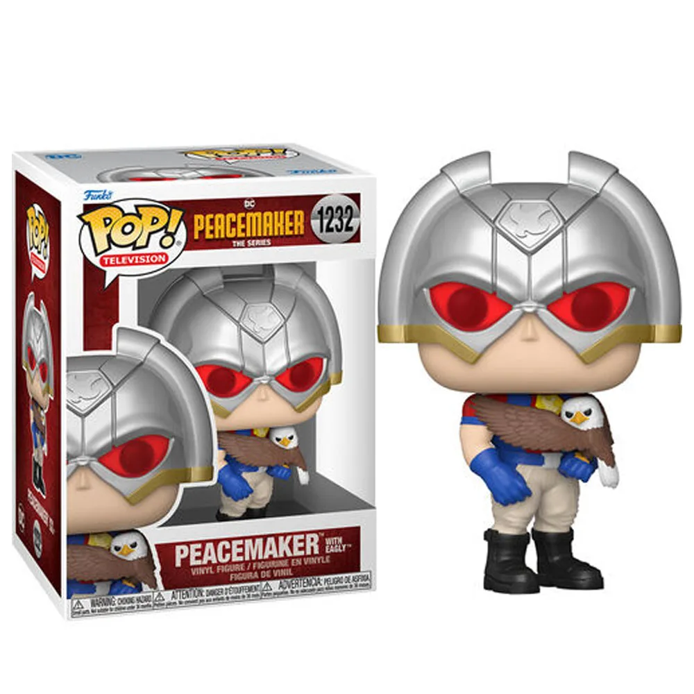 صانع السلام التلفزيوني فانكو بوب مع إيجلي # 1232 ألعاب شخصيات الحركة من الفينيل ألعاب الدمى القابلة للجمع هدايا للأطفال #2