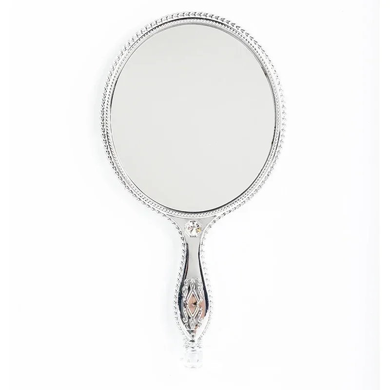 Bathroom Mirror Nordic Handheld Round Hallway Mirror Portable Hairdressing Espejos De Pared Para Dormitorio Home Decoron sale