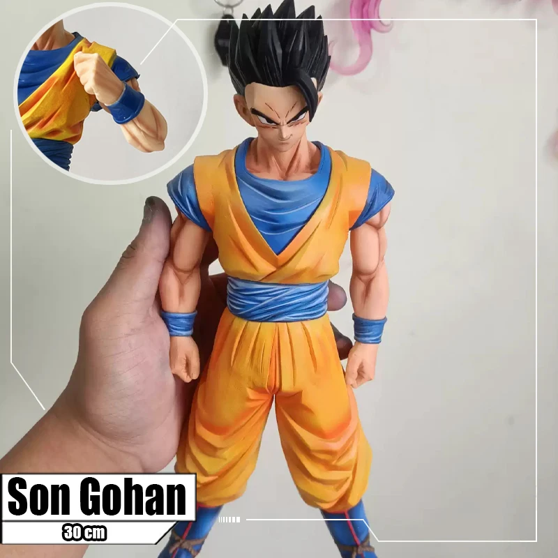 

In stock 30cm Dragon Ball Z Anime Figure Son Gohan Figurine DBZ Pvc Action Figures Collectible Model Toys for Kids Gift