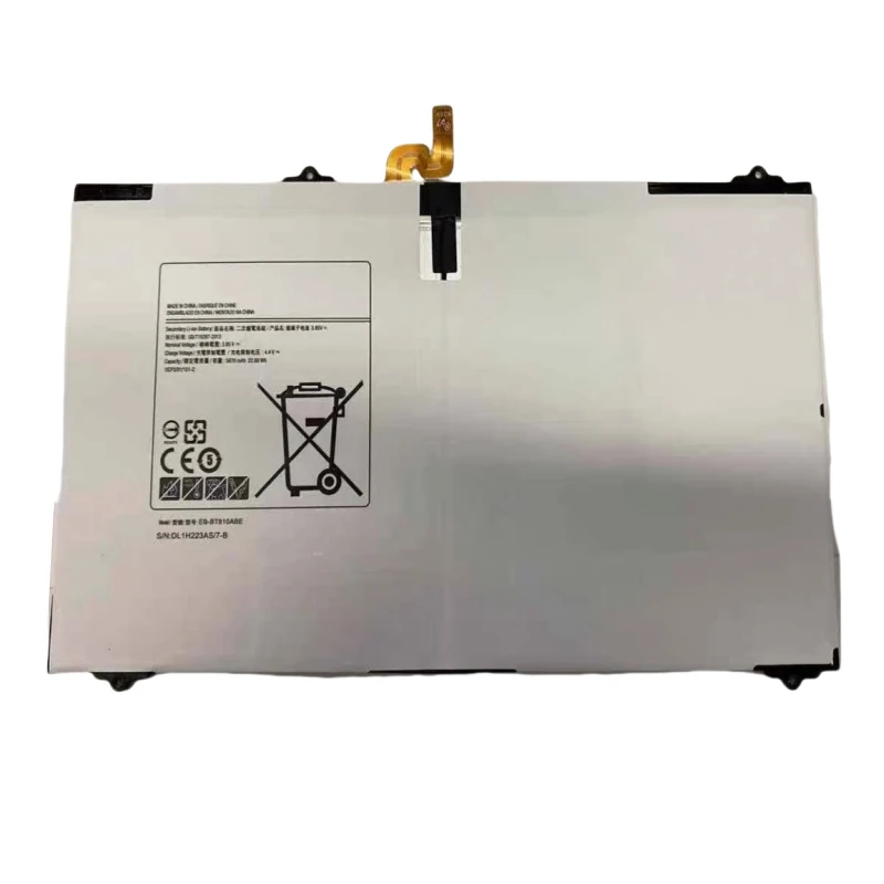 ใหม่ 3.85V 5870mAh EB-BT810ABE แบตเตอรี่แท็บเล็ตสำหรับซัมซุงกาแล็กซี่แท็บ S2 9.7 T815C SM T819 T817 T813 T815 T819C SM-T815/T810/817A