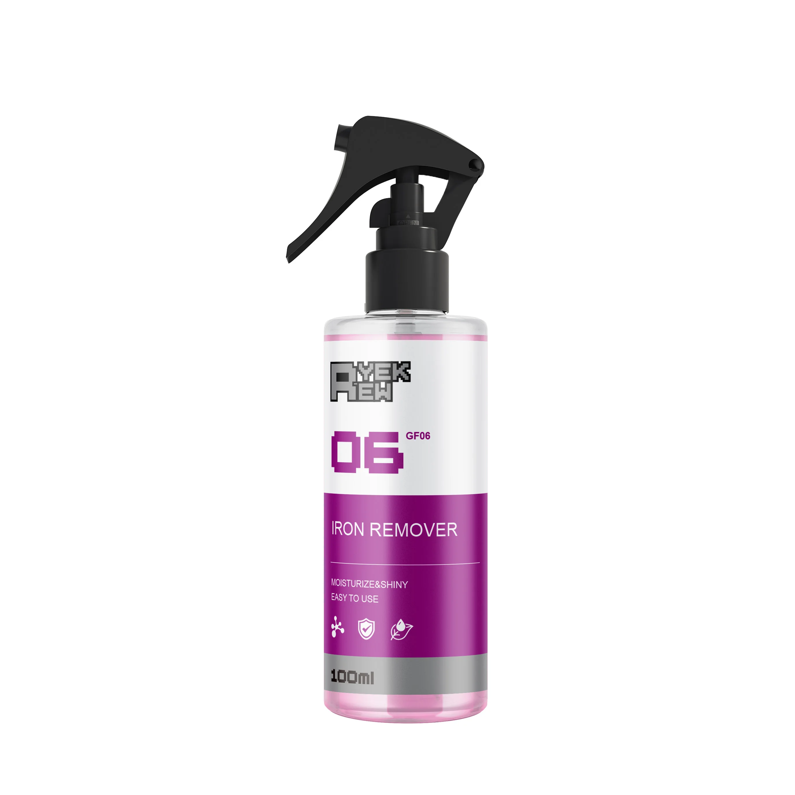 Autowielen Velgreiniger Multifunctionele roestverwijderaar Remverf Bescherm metaalstof Ijzerpoederverwijderaar Autoverzorging Chrome Spray