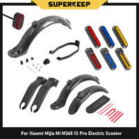 Front Fork Protective Cover Wheel Hub Cap For Xiaomi Mijia MI M365 1S Pro Scooter Tire Splash Fender Sets Reflective Shells