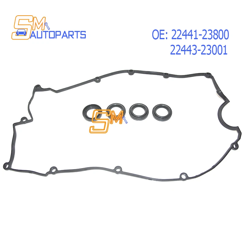 Hoge Kwaliteit Klepdeksel Pakking Set 22441-23800 22443-23001 Voor 2003-2012 Hyundai Elantra Tucson Kia Sportage 2.0l