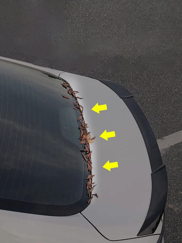 Auto Stamm Dichtung Streifen Wasserdicht Staubdicht Gummi Streifen Hinten Stamm Wetter Streifen Verhindern Blätter Regen Schnee Staub Universal Auto – Detail 2