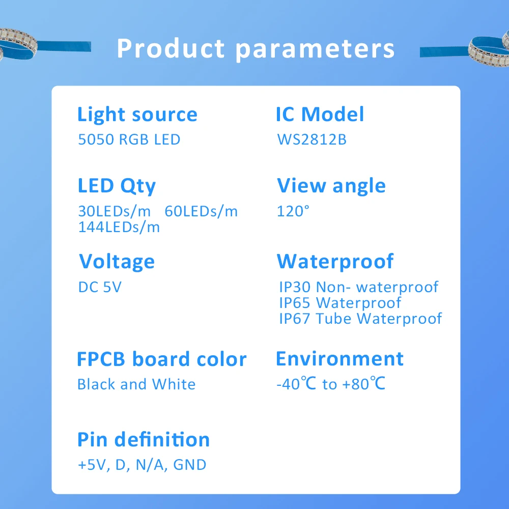 5 فولت WS2812B عنونة الرقمية LED قطاع ضوء RGBIC SMD5050 USB SP110E بلوتوث 30/60/144 بكسل شريط مرن الشريط مصباح