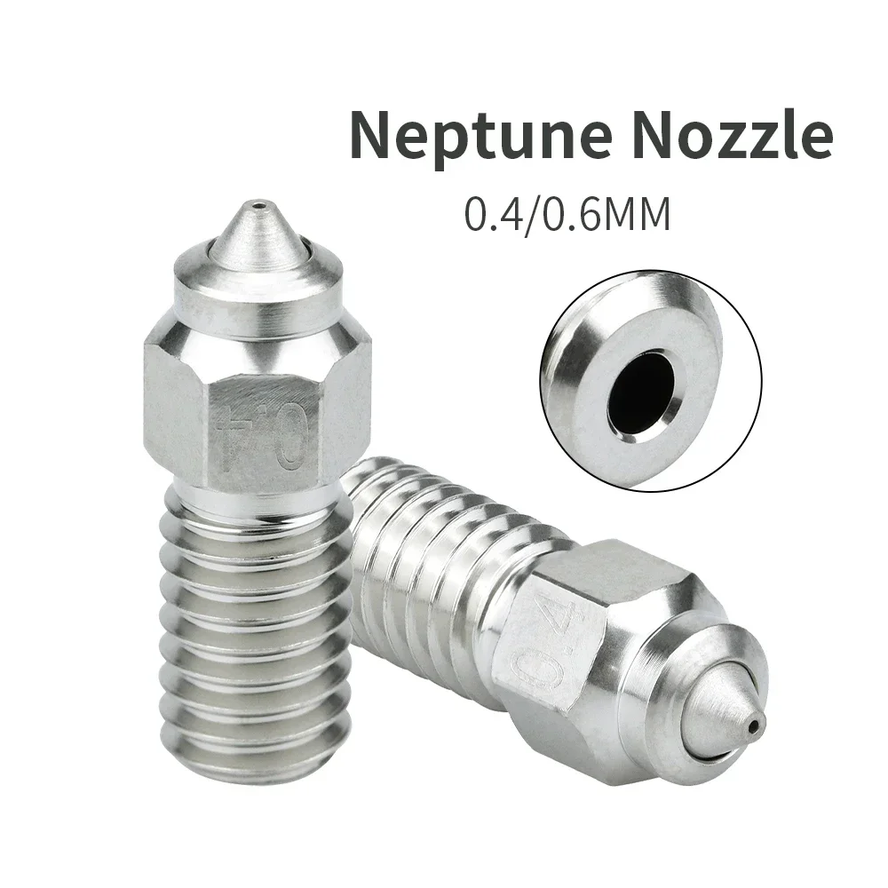 

Elegoo Neptune 4 Bimetal MY Nozzle High Temperature Printing Harden Steel Copper Plated Bimetallic MY Nozzles Neptune 4 Pro