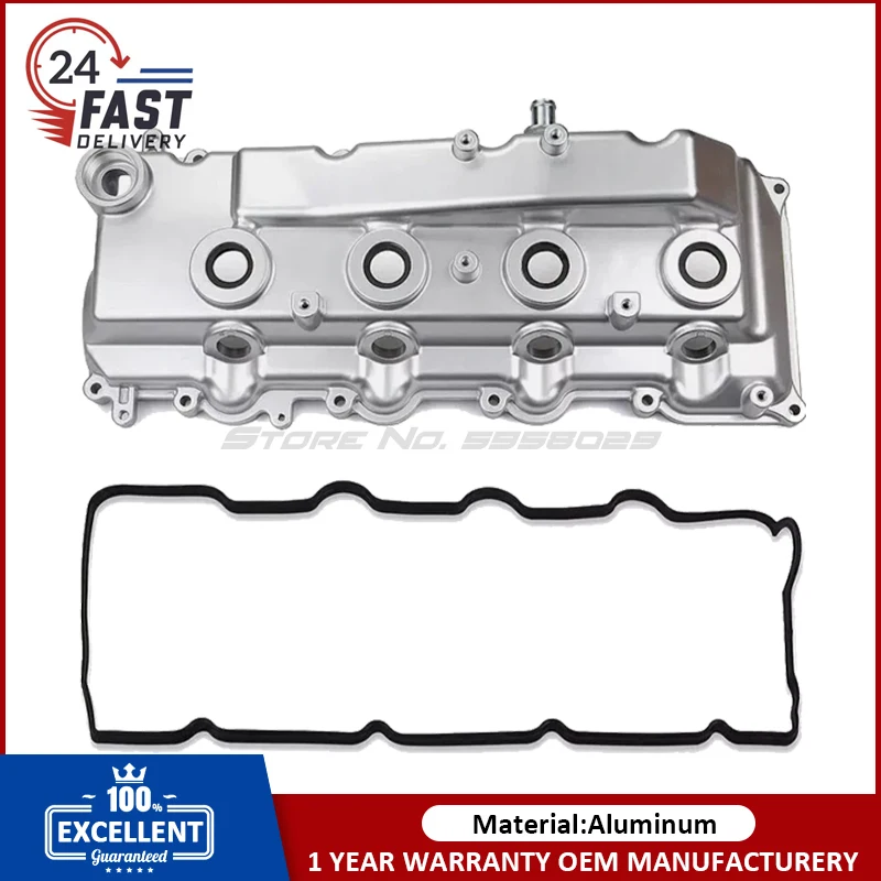 

Aluminum Material Valve Cover 11210-0L020 112100L020 for 1KD TOYOTA Hilux N70 Toyota Hilux KUN15 KUN25 KUN16 KUN26 2.5 3.0L