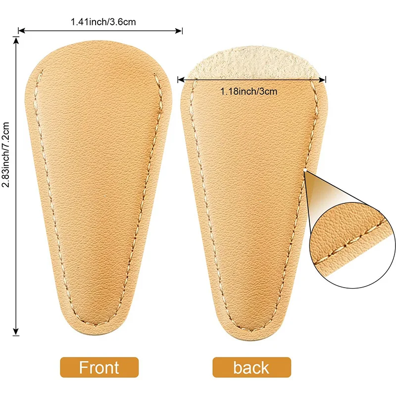Schaar Schede Veiligheid Lederen Schaar Cover Beschermer Naaien Schaar Schede (6 Stuks Kleurrijk)