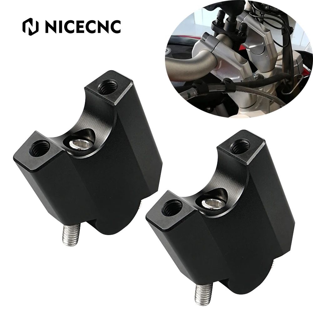 

Motorcycle 2" Rise Bbar Risers 1-1/8" 28mm Handlebar Riser for Yamaha Tenere 700 XT700Z T700 T7 2019 2020