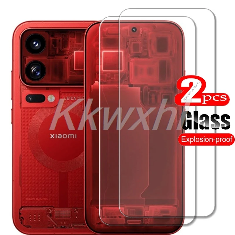 1/2 قطعة، زجاج مقوى عالي الجودة 9H لهاتف Xiaomi 18 Pro Max، غطاء شفاف لحماية شاشة Xiaomi 18 Pro Max و Xiaomi 18 Pro و 18 Pro.