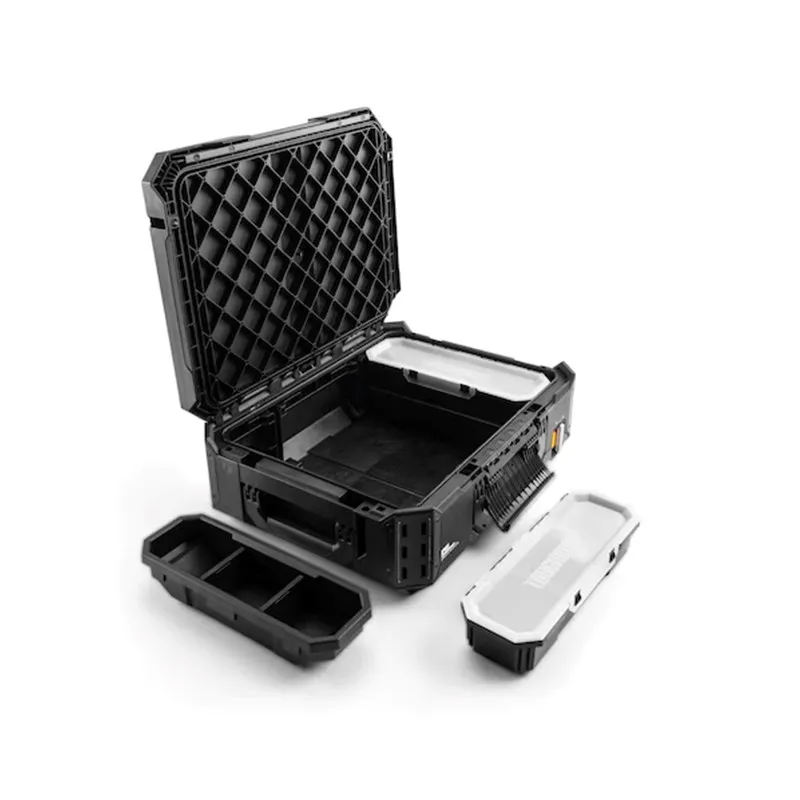 Stacking Toolbox Four-piece Stacking Accessories Storage Tool Box Pendant Trolley Case Trailer
