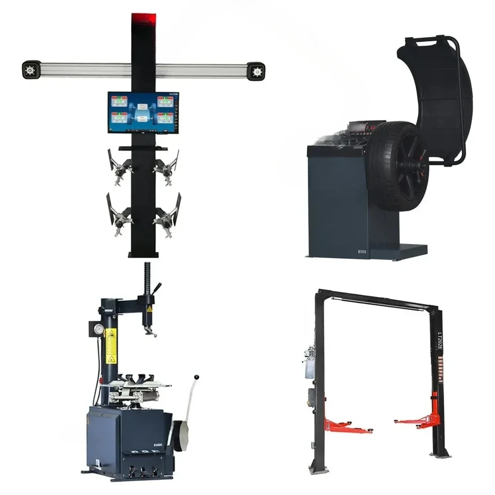 Car And Truck Wheel Repair Tire Changers And Balancers Car Lift Wheel Alignment Combinations For Sale
