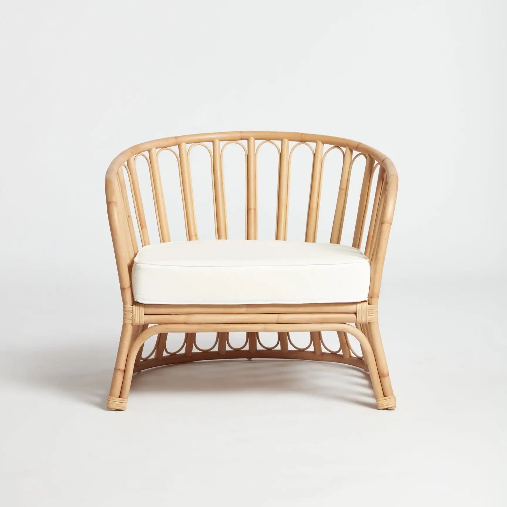 

Rattan Lounge Chair Sofa Single Chairs Outdoor Wicker Natural Handcrafted Furniture