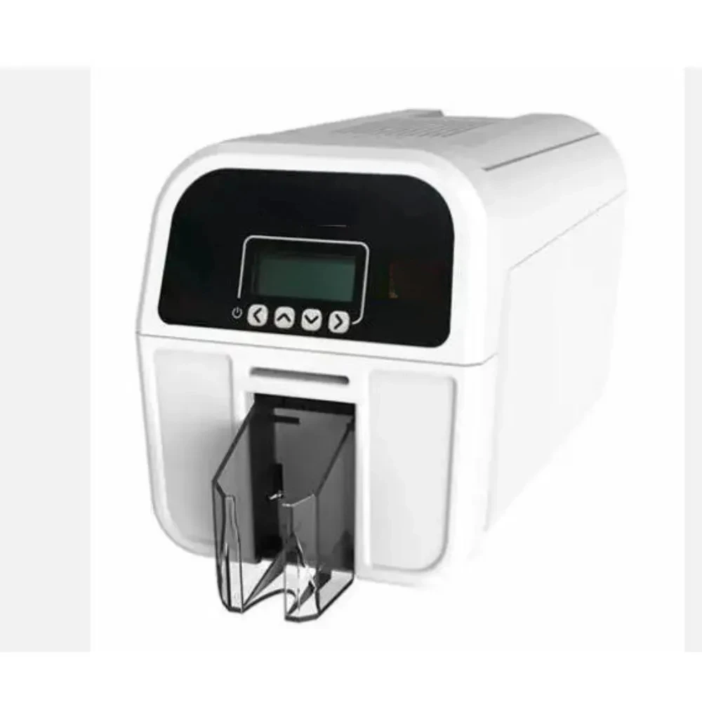 K single-sided and double-sided PVC ID card printer with chip for NFC card printer