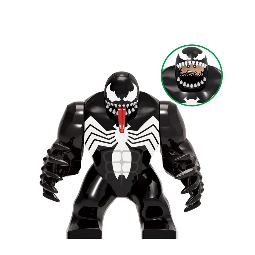 New Big Size Ant Tree Bat Captain King Kong Challa Armor Large Building Block Figures Toy For Kids