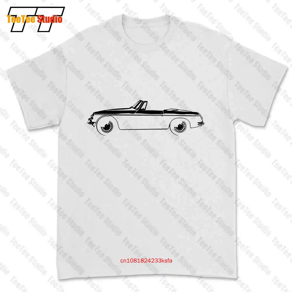 Mg Mgb Convertible British Classic Car T-shirt Tee L0FH