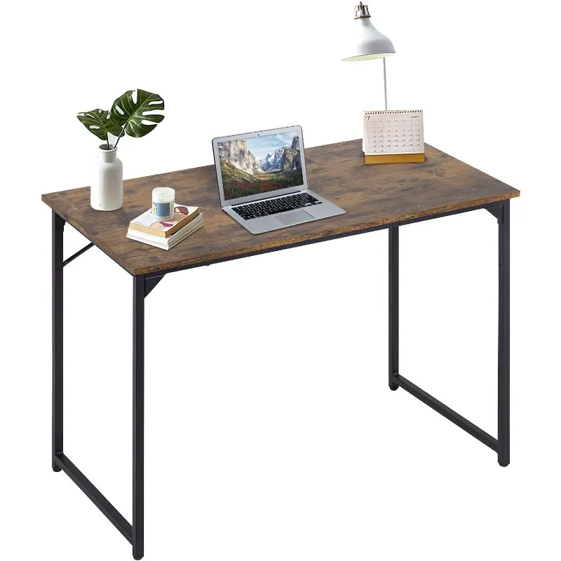 

Computer Desk,39/47 inches Home Office Desk Writing Study Table Modern Simple Style PC Desk with Metal Frame (39 inch)