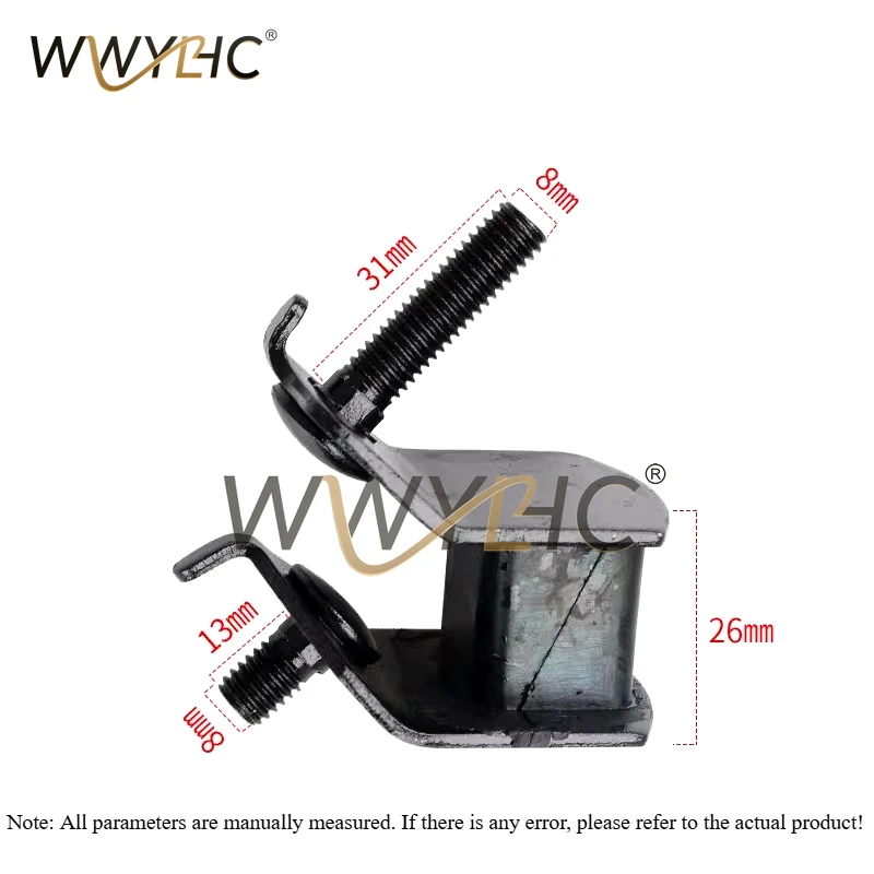 Generator Accessories Suitable For 168F 188F Shock-absorbing Feet 2KW-3KW