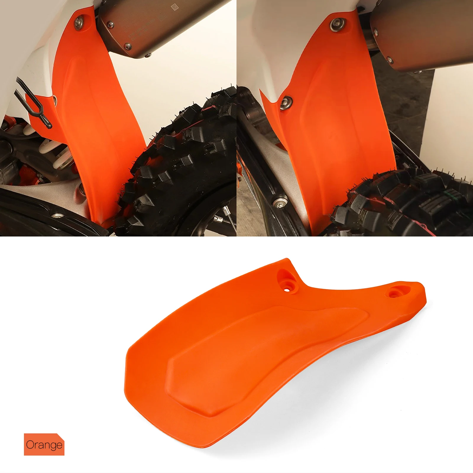 

For Husqvarna TE250 TE150 TC125 TC250 TE TC 250 150 2024 FC250 FC350 FC450 FC 250 350 450 2023-2024 Rear Shock Mud Guard Fender