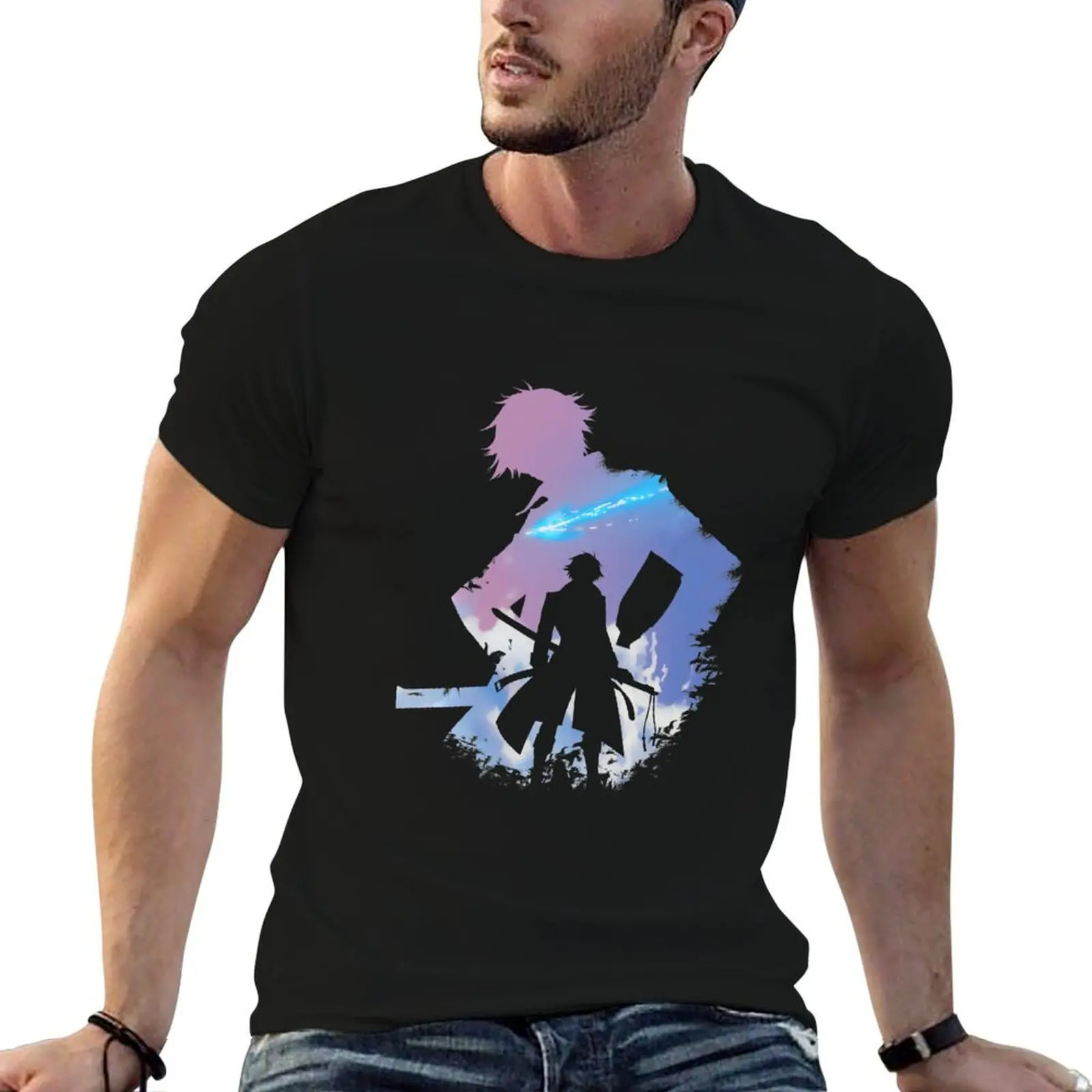 

Trails of Cold Steel Rean Schwarzer T-Shirt cotton t shirts high quality man t shirts graphic T-Shirt
