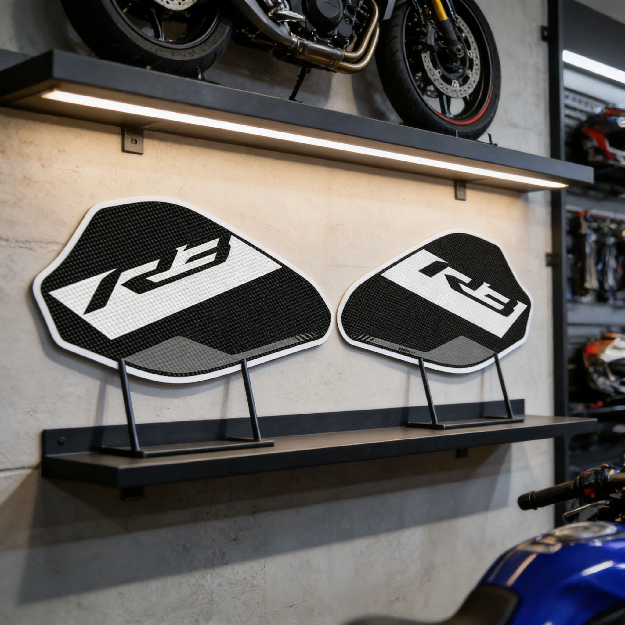 

Аксессуары для мотоциклов: защитная накладка на бак, коврик для защиты коленей для Yamaha R3 2019-2022