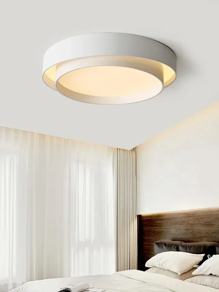 SANDYHA Modern Led Ceiling Lights Bedroom Decoration Double Circular Ring for Living Room Kitchen Bedside Table Lighting 2024