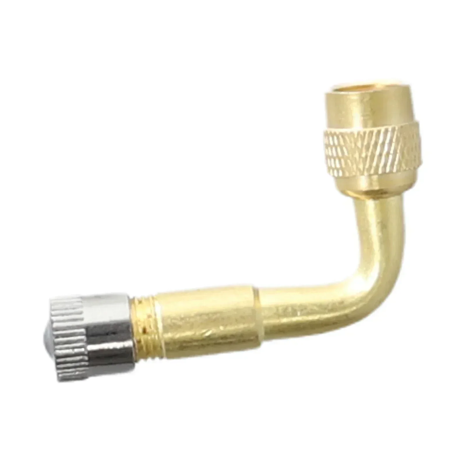1PC Copper Tyre Valve Extension Adaptor Tire Stem Extender For Motorcycle 45°/90°/135° Valve Adapter Bike Accessories