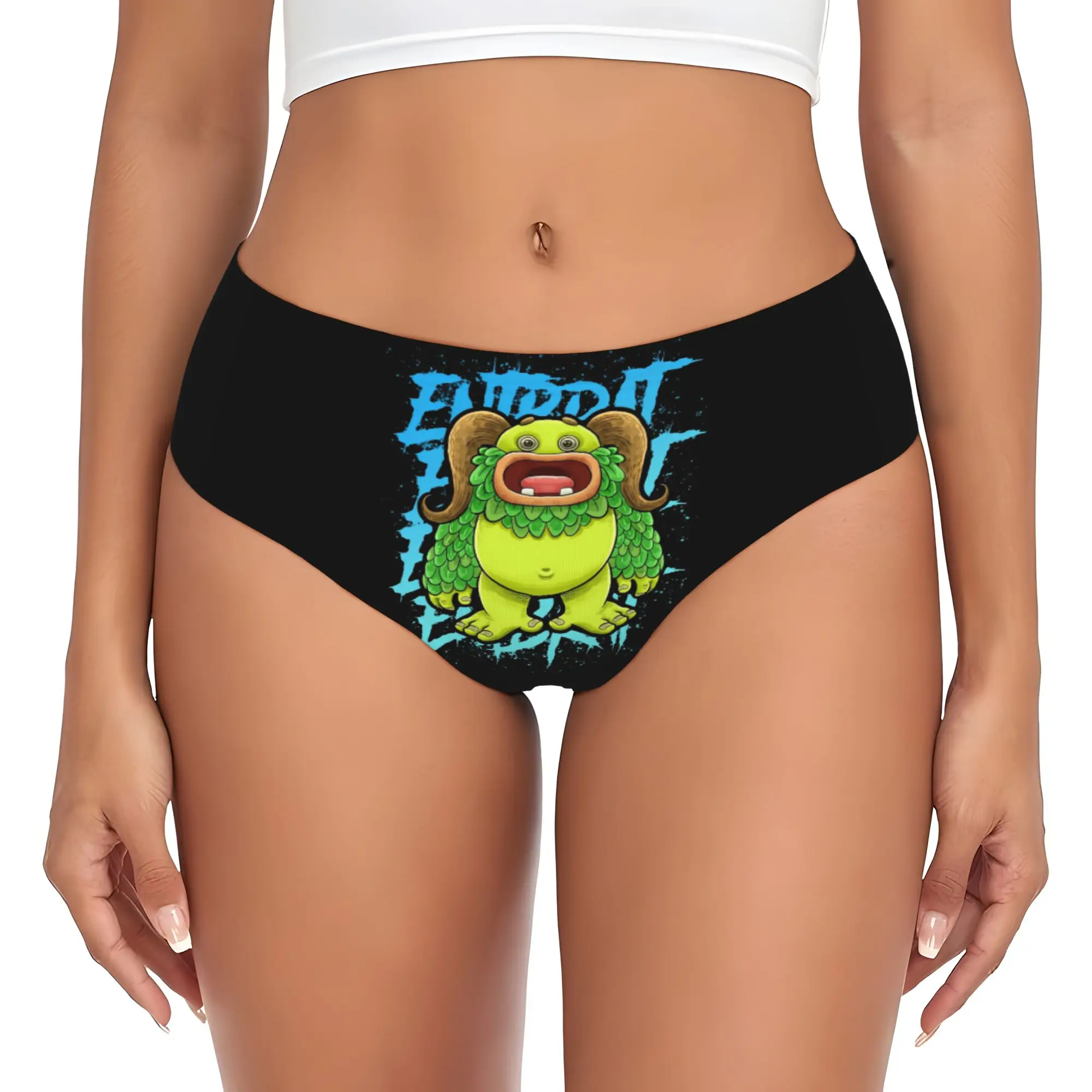Custom Women My Singing Monsters   Brief Panties Female Comfort Video Games Underwear Underpants