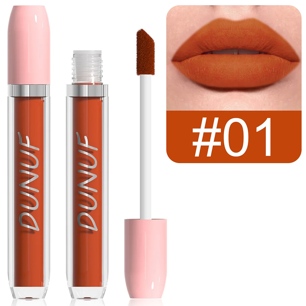 ملمع شفاه مخملي غير لامع مكون من 25 لونًا، سريع الجفاف وخفيف الوزن، تغطية قابلة للبناء للحفلات وحفلات الزفاف والمناسبات الخاصة طوال اليوم