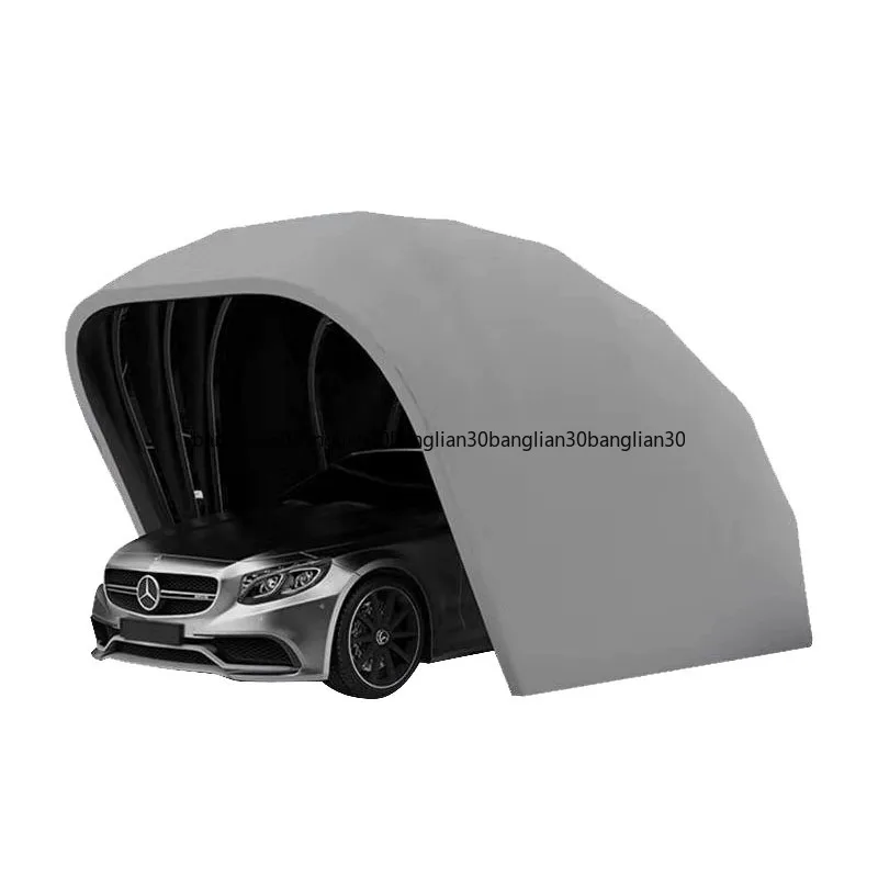 

6,4-метровый полуавтоматический/полностью автоматический мобильный складной гараж-навес для автомобиля, телескопический, защита от солнца и пыли