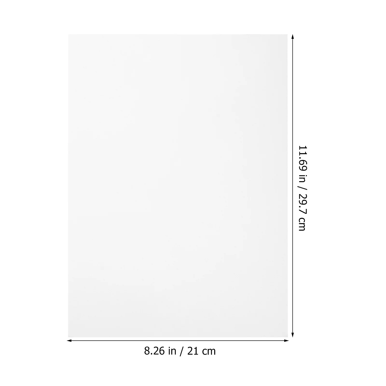 100 Sheets Printer A4 Blank Blank Painting Printing Paper For Crafts Drawing Copying Multi-Function Printable Paper