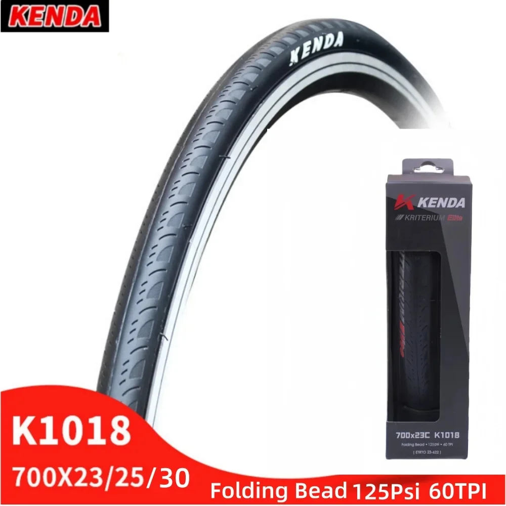 KENDA Fahrradreifen 700x23c 700x25c 700x30c Rennradreifen 125Psi 60TPI Faltbare Version Rennradreifen K1018 – Detail 1