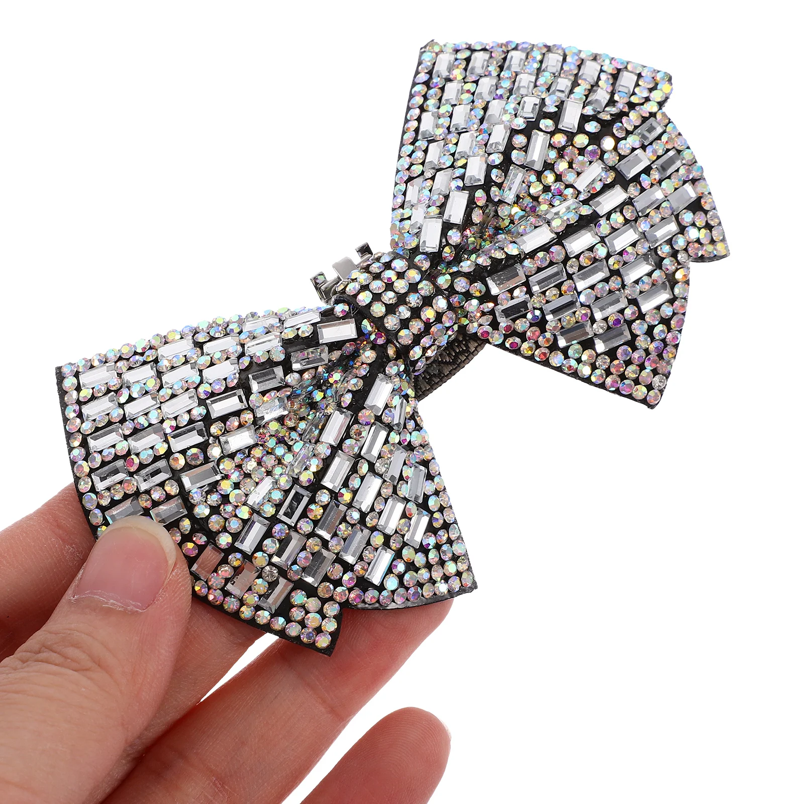 

2pcs Sparkling Bow Shoe Charms Rhinestone Decorative Charms For Women Detachable Shoe Embellishments Trendy Fashion Jewelry